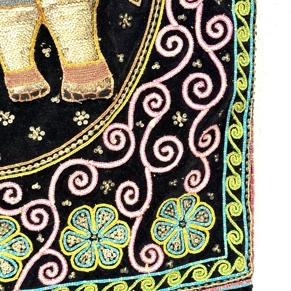 Vintage Embroidered Elephant Vest M - Picture 5 of 14